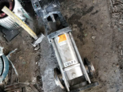 40口徑，配7.5KW電機，316L材質立式多級泵